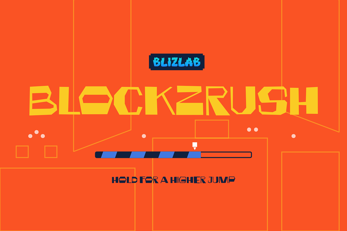 GOBLOCKIE – Geometric Block Font, a Symbol Font by TypeTasty Font (Photo 4 of 11)