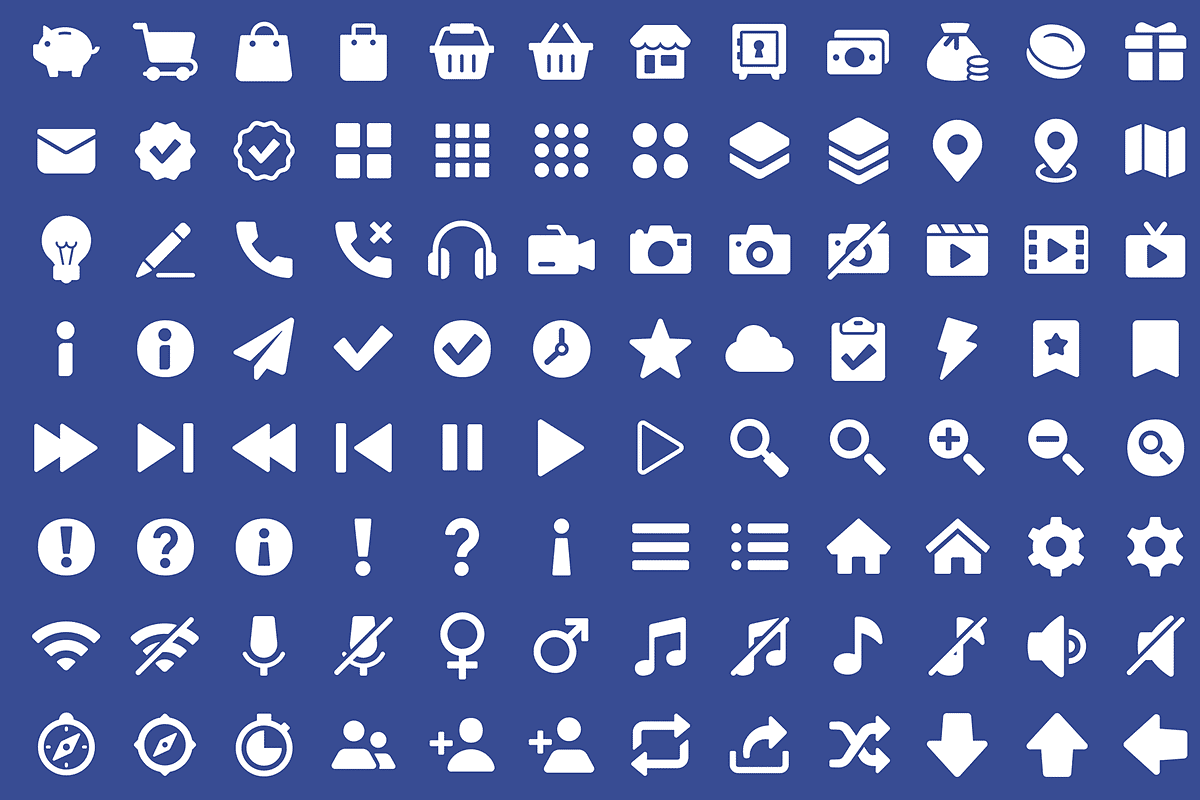2D Icons - Simple Picto Pack, a Solid Icon by LAYERLAB (Photo 4 of 5)