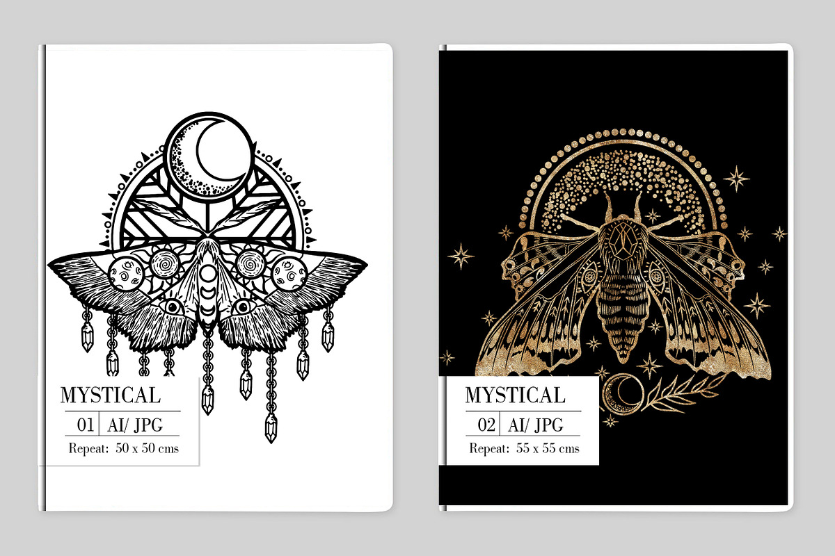 Mystical Moth, an Illustration by Luiz da Rolt Grathwohl (Photo 6 of 8)
