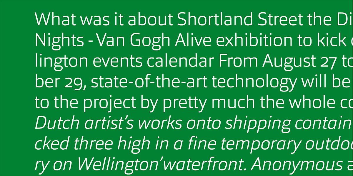 Orgon Plan, a Sans Serif Font by Hoftype (Photo 5 of 14)