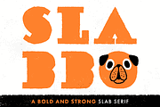 SLABBO font!, a Slab Serif Font by Mauro Gatti (Thumbnail 1 of 4)