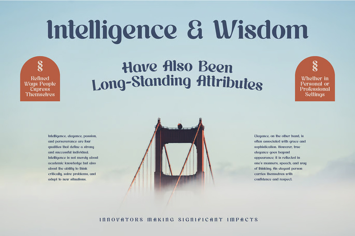Ihtifal – Elegant Display Serif, a Serif Font by Brand Earth (Photo 7 of 7)