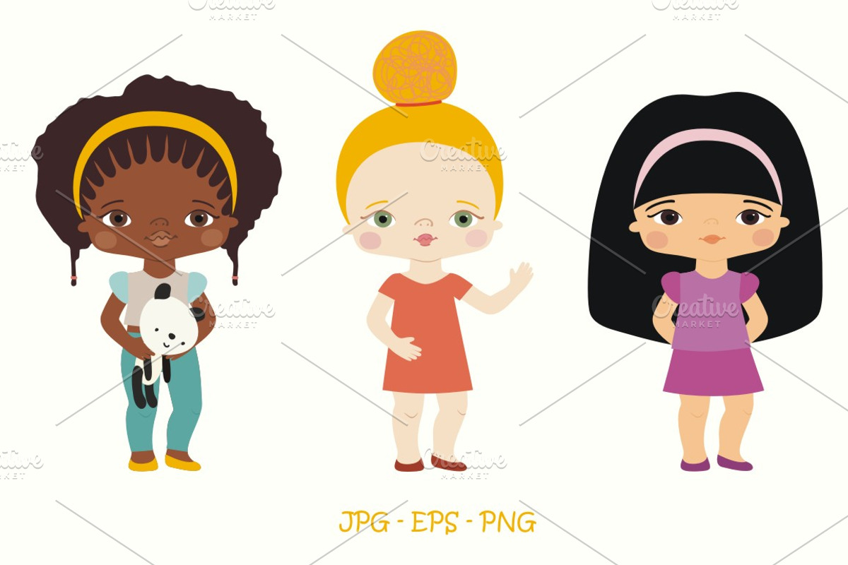 Paper doll, a Work Illustration by Svetlana Loseva (Photo 2 of 5)