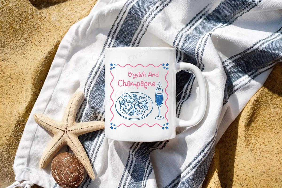 Summer Coastal PNG Hand Drawn Bundle, an Illustration by Dream Creation (Photo 12 of 13)