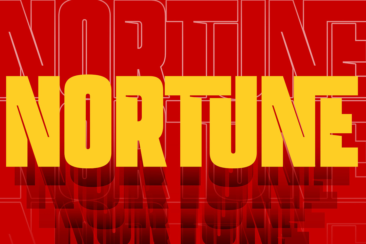 Nortune, a Sans Serif Font by Ardyanatypes (Photo 6 of 12)