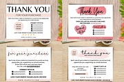 Thank You Card Templates Canva, a Card Template by bonadigitals (Thumbnail 4 of 6)