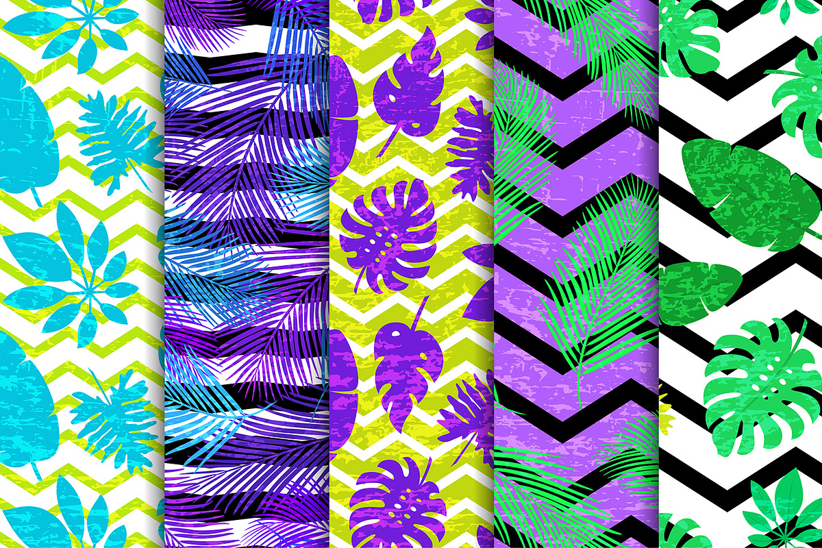 Bright jungle, a Pattern Graphic by Alla_Ri_Shop (Photo 4 of 4)
