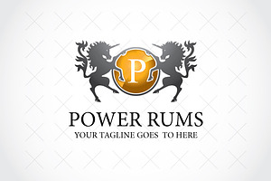 Power Rums Logo Template