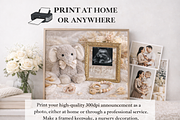 Neutral Baby Announcement Template, a Social Media Template by Digiteve (Thumbnail 3 of 6)
