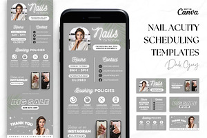 Nail Tech Acuity Scheduling • Canva
