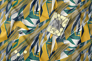 Dynamic Abstract Geometric Pattern, a Pattern Graphic by StudioGlouna (Thumbnail 2 of 4)