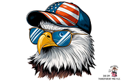 Eagle American Patriotic PNG Bundle, a Graphic by Clipart Bloom (Thumbnail 6 of 11)