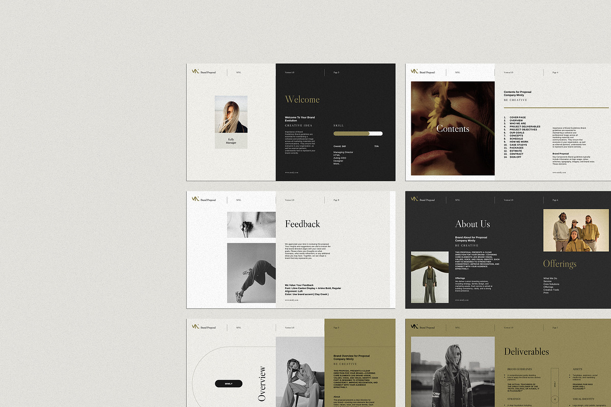 MINILY | Brand Proposal, a Branding & Logo Template by Minily (Photo 5 of 10)
