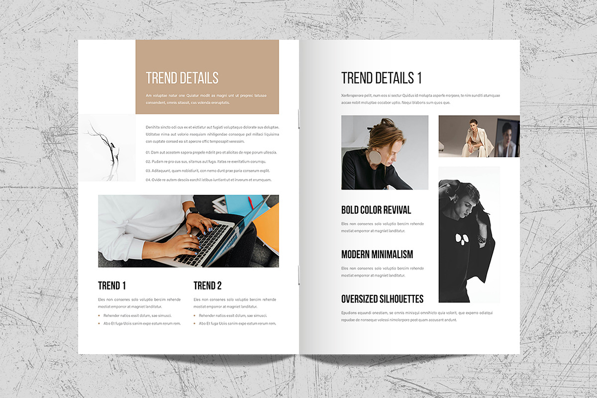 Fashion Magazine Template Design, a Magazine Template by White Graphic (Photo 4 of 11)