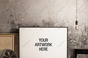 Poster Frame Mockup Vintage, a Print Template by positvtplus (Thumbnail 2 of 2)