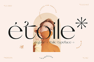ETOILE* — MODERN REGULAR + ITALIC
