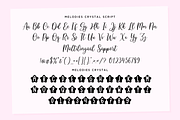 Melodies Crystal A Christmas Font, a Script Font by Allouse Studio (Thumbnail 9 of 10)