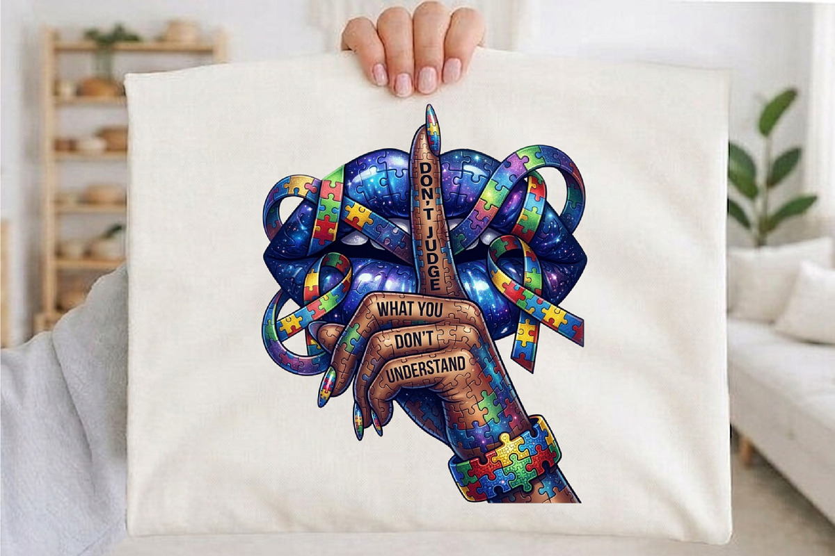 Dont Judge Autism Awareness PNG, an Illustration by designcity5 (Photo 3 of 4)
