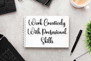 Hibis | Script Font, a Script Font by Scratchones (Thumbnail 8 of 8)
