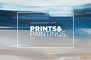 ABSTRACT SEA PAINT, a Decorative Illustration by identity.ART (Thumbnail 2 of 7)