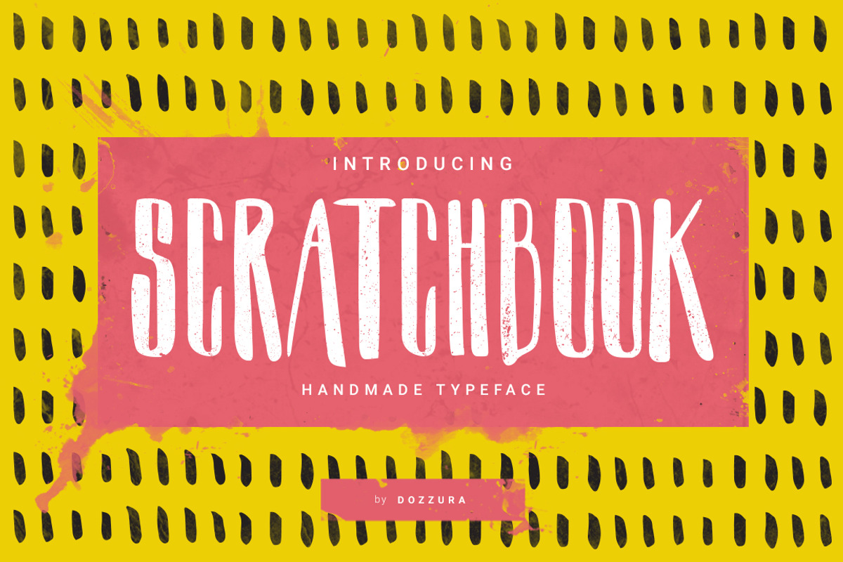 Scratchbook Typeface
