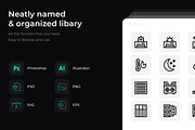 50 Air conditioner icons, an Outline Icon by Wencory (Thumbnail 1 of 2)