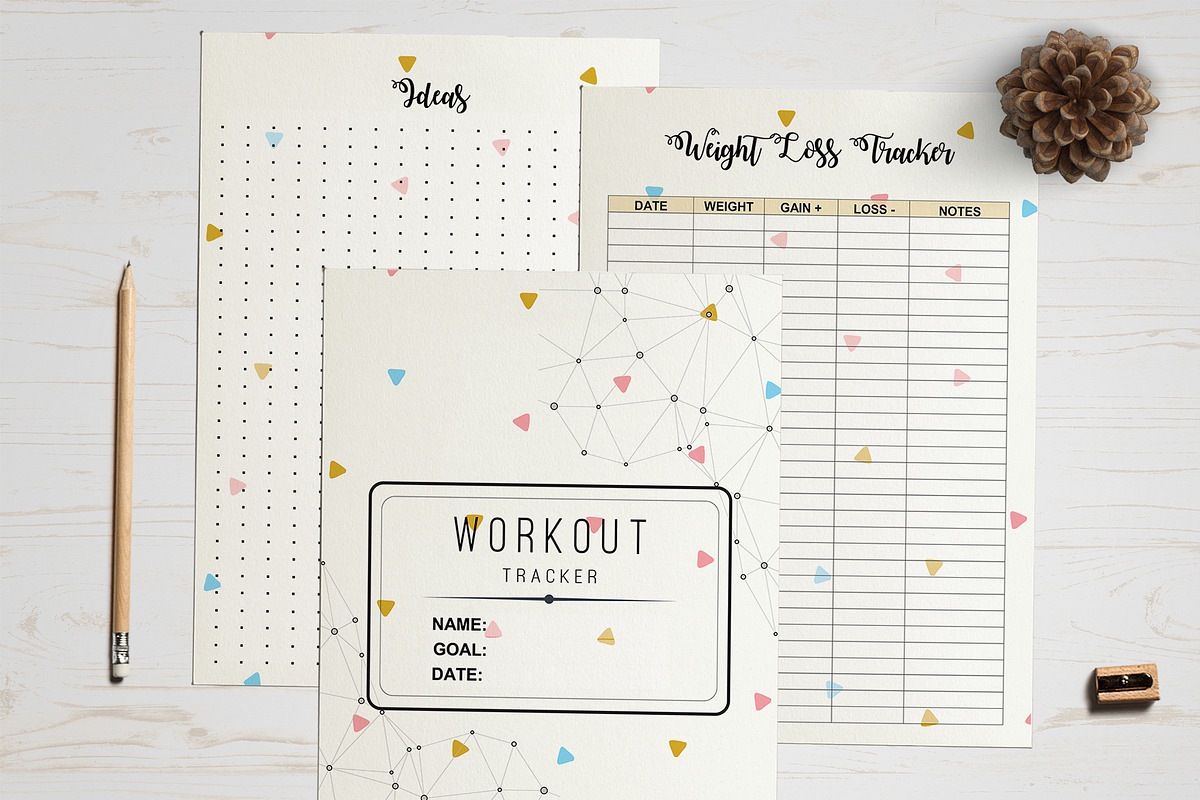 Exercise & Workout Planner, a Templates & Theme by Wow Designs (Photo 8 of 10)