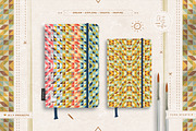 Mosaic Patterns, a Pattern Graphic by Yuka Baby (Thumbnail 2 of 8)