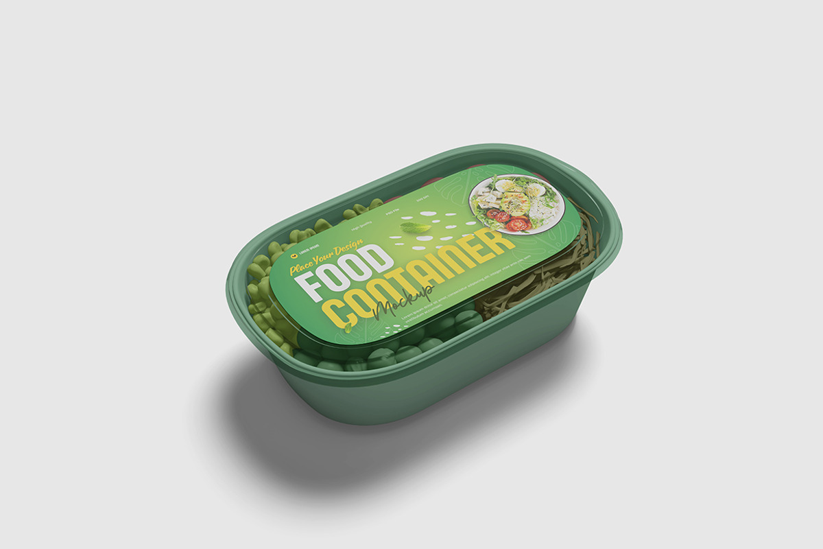 Food Container Mockup For Branding, a Packaging Mockup by bimockup (Photo 3 of 6)
