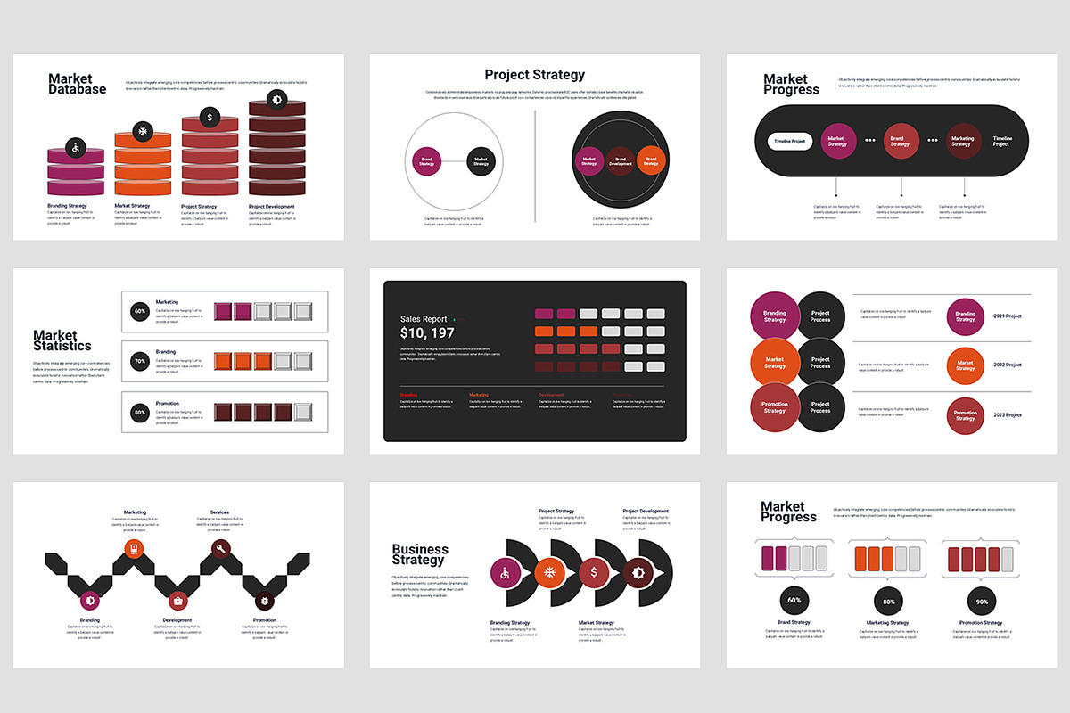 Kova: Infographic Google Slides, a Presentation Template by Punkl Camp (Photo 6 of 9)