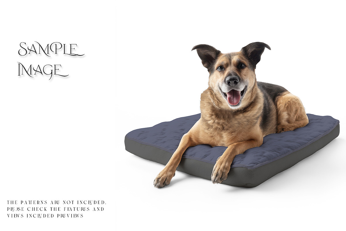 Pet Bed Mockups with Smart Object, a Product Mockup by mock-ups (Photo 5 of 13)