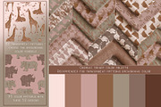 Brown zoo, a Pattern Graphic by Carpet Tapete Pretzel (Thumbnail 2 of 14)
