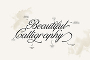 Dantiane - Script typeface, a Script Font by Product Experience (Thumbnail 2 of 10)