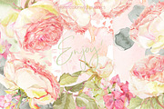 Roses watercolor clipart, an Illustration by watercolorwild.graphics (Thumbnail 8 of 8)