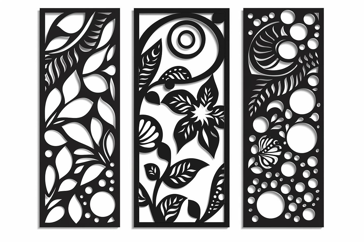 Modern Wall Art Silhouette Vector, an Illustration by jahid234 (Photo 3 of 9)