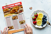 Fast Food Menu flyer template, a Flyer Template by imadeDesign (Thumbnail 2 of 3)