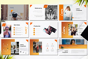 Leora Fashion Power Point, a Presentation Template by Eka Design (Thumbnail 2 of 5)