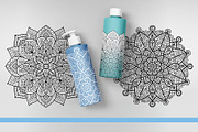 Big hand drawn Mandala set, a Decorative Illustration by natsa (Thumbnail 6 of 14)
