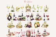 400 Cocktail Clipart, Wine, Beer, a Decorative Illustration by ClipArtCharm (Thumbnail 5 of 6)