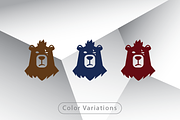 Mohawk Bear with Scar Logo Template, a Branding & Logo Template by Heavtryq Design (Thumbnail 2 of 4)