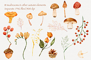Cozy Autumn Set, a Decorative Illustration by Aurella Art (Thumbnail 2 of 18)