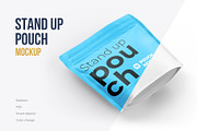 4 PSD Stand-up Pouch Mockup (square), a Cups & Container Mockup by easymock (Thumbnail 5 of 11)