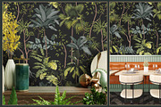 Fresco collection Tropical mural, a Wallpaper Graphic by Natalia0307 (Thumbnail 9 of 19)