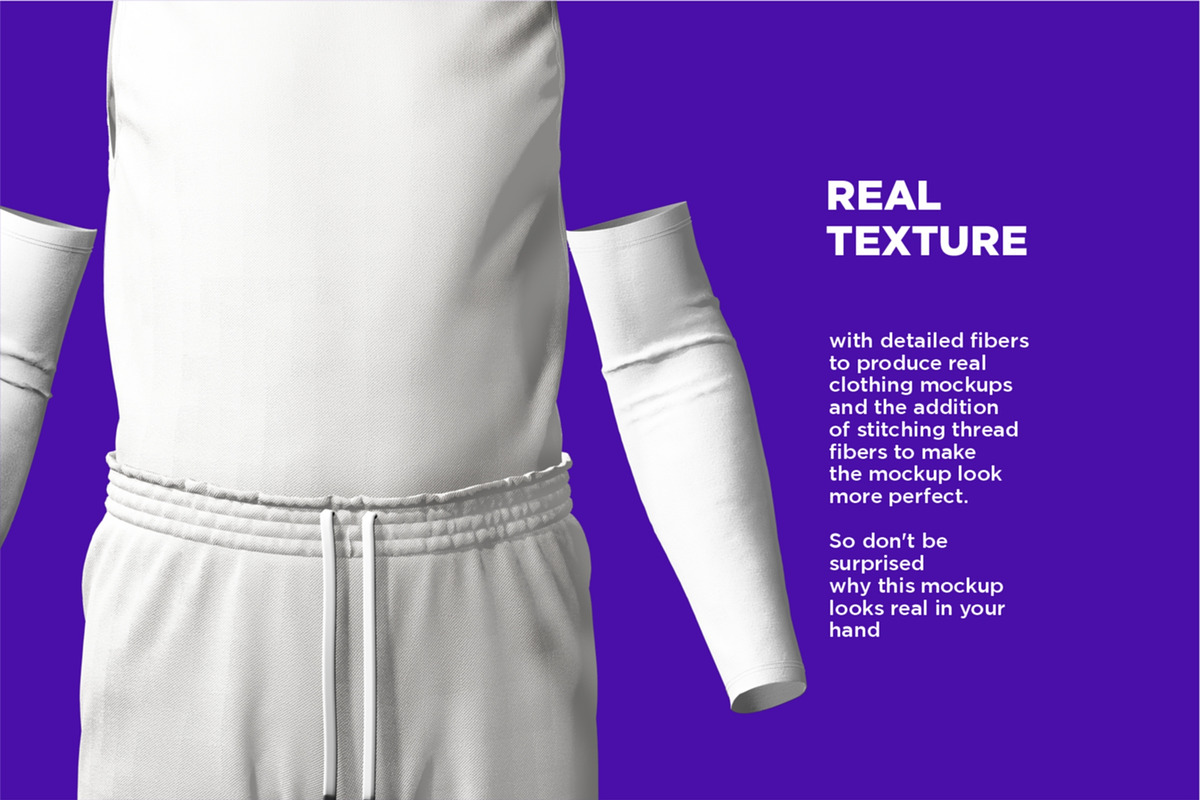 Basketball Kit Mockup, a Shirt Mockup by image touch (Photo 2 of 5)