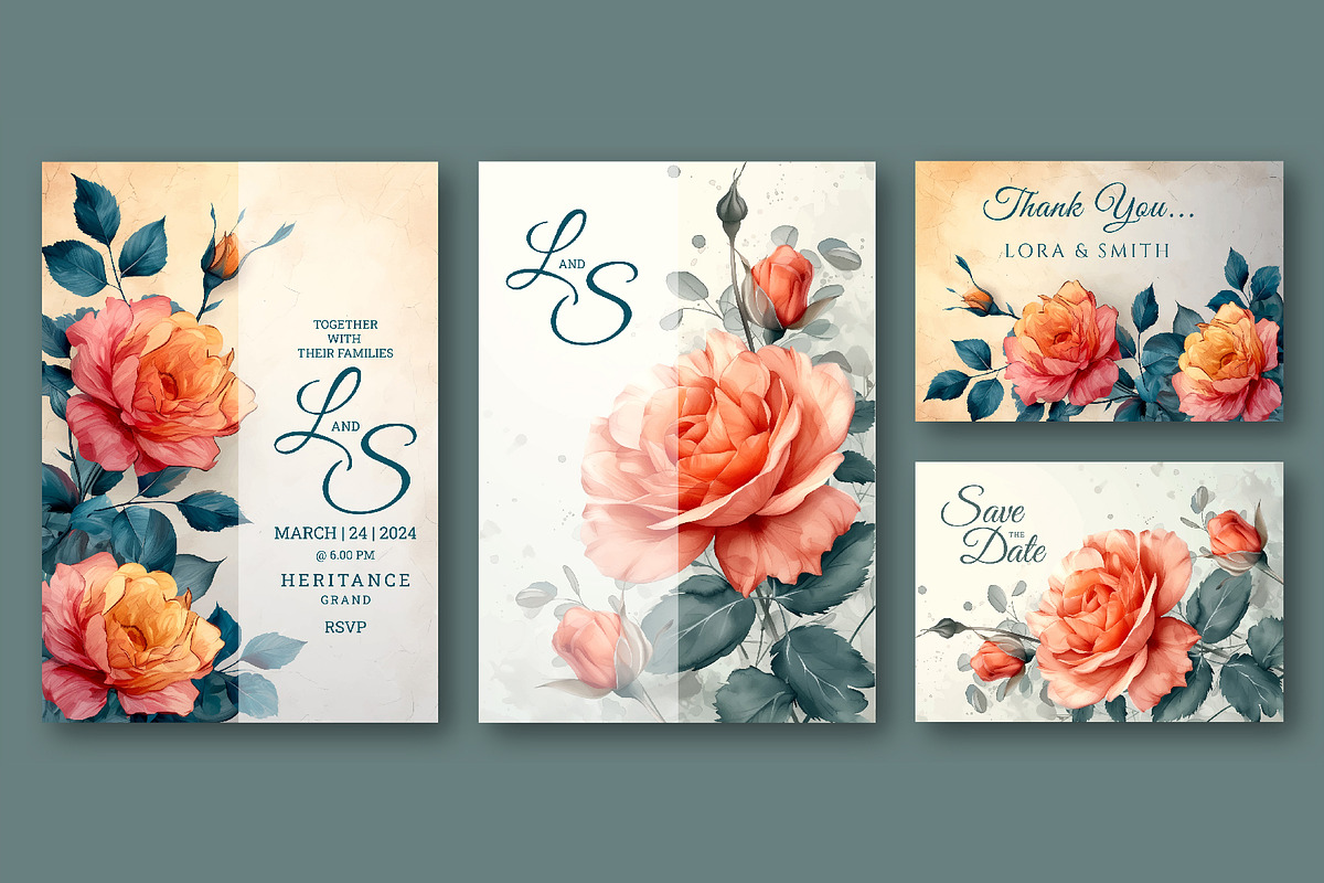 175+ Abstract Vector Invitations, an Invitation Template by M6 Gallery (Photo 51 of 126)