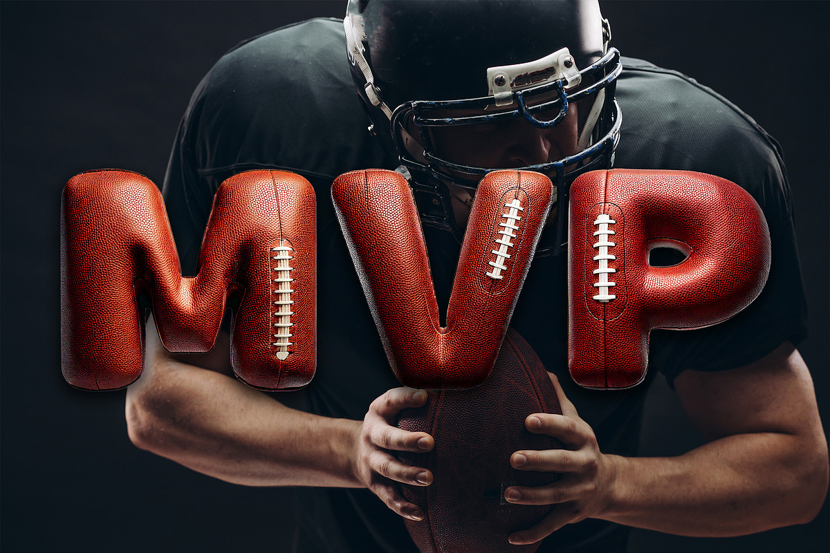 Inflated Football | Letters & Font, a Font by Making Rad Things (Photo 5 of 8)