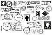 Vintage Travel Mega Pack, Vector, a Texture Illustration by a Blond Moment (Thumbnail 6 of 6)