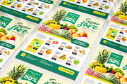 Supermarket Grocery Flyer Template, a Flyer Template by jobnabru (Thumbnail 1 of 2)