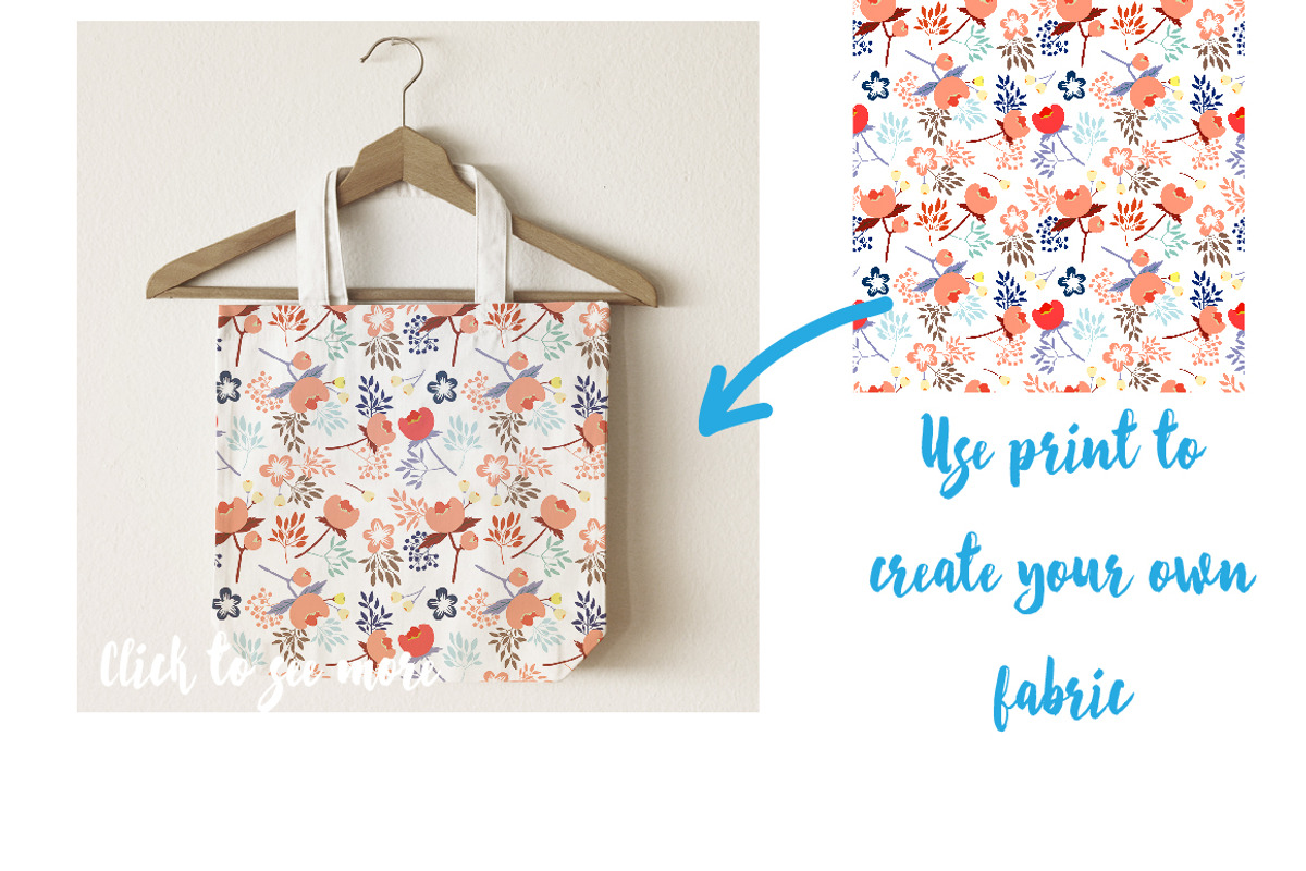 cute floral pstterns #2, a Pattern Graphic by Vavavka (Photo 2 of 3)