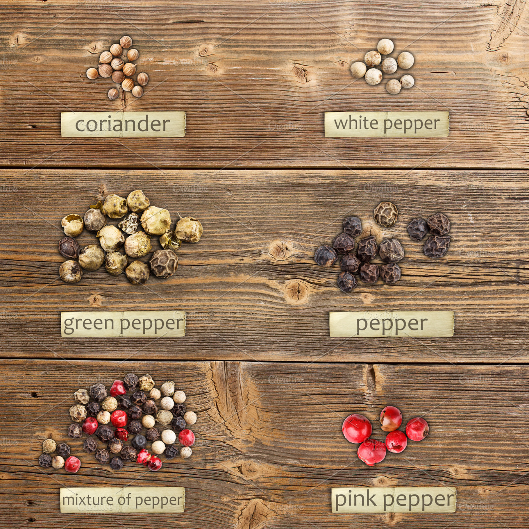 Different Spices Stock Photo Containing Spices And Wooden